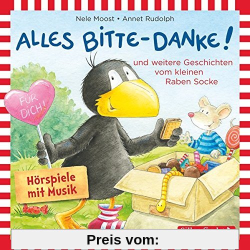 Alles Bitte-Danke!: und weitere Geschichten vom kleinen Raben Socke: 1 CD (Kleiner Rabe Socke, Band 11)